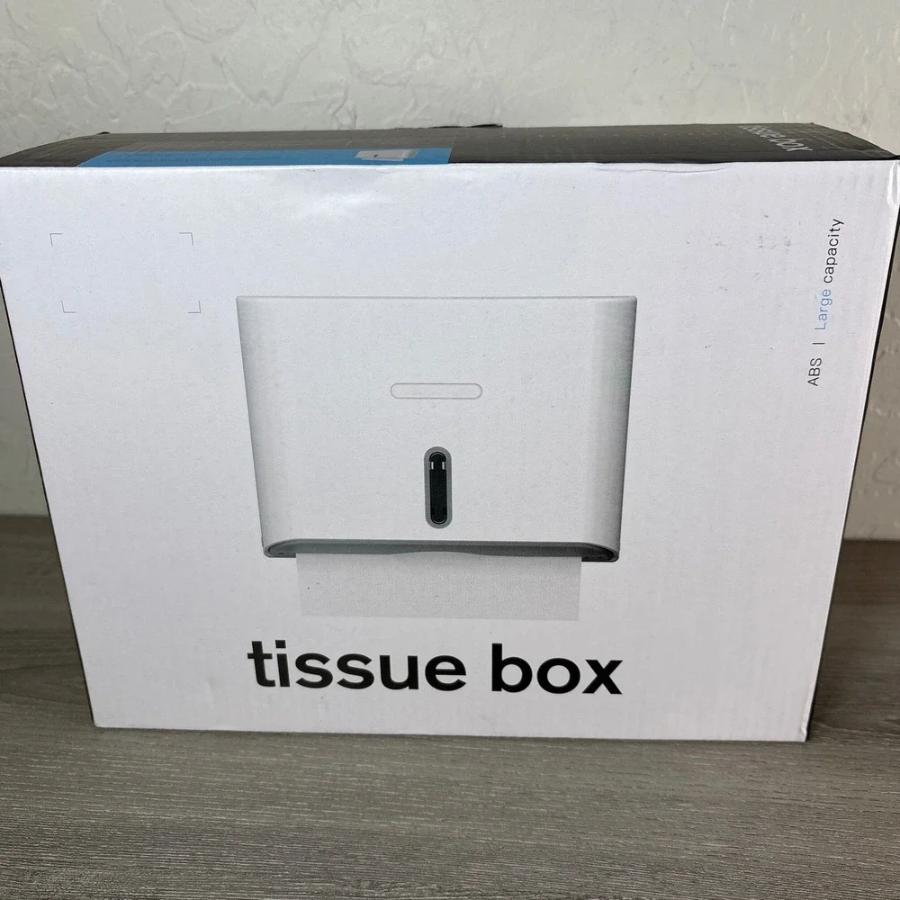 Paper Towel Dispenser Wall Mount, Adhesive No Drilling Multifold Trifold C Fold